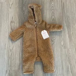 Pottery Barn Kids Fluffy Zip Bodysuit